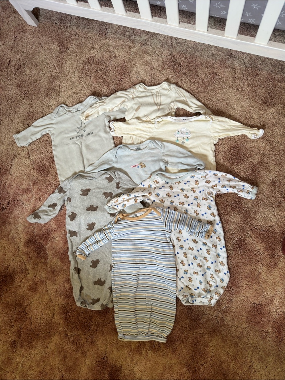 Neutral Bundle Sleep Gowns